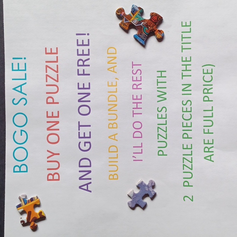 🧩BOGO SALE!🧩